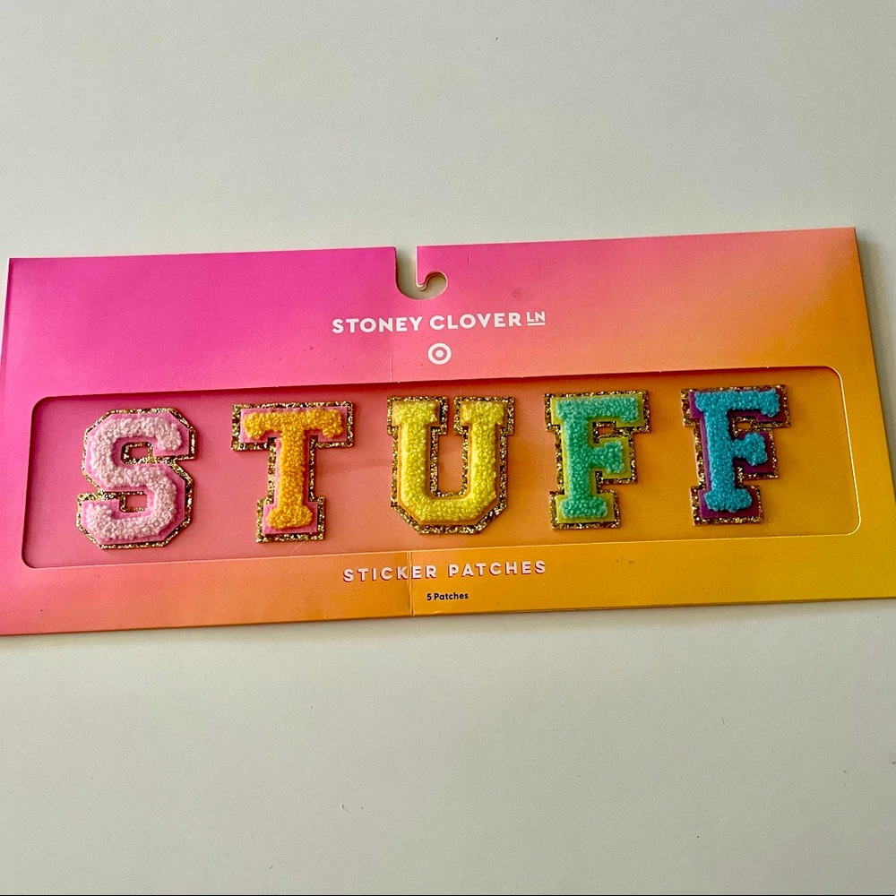 Stoney Clover Lane x Target STUFF sticker patches